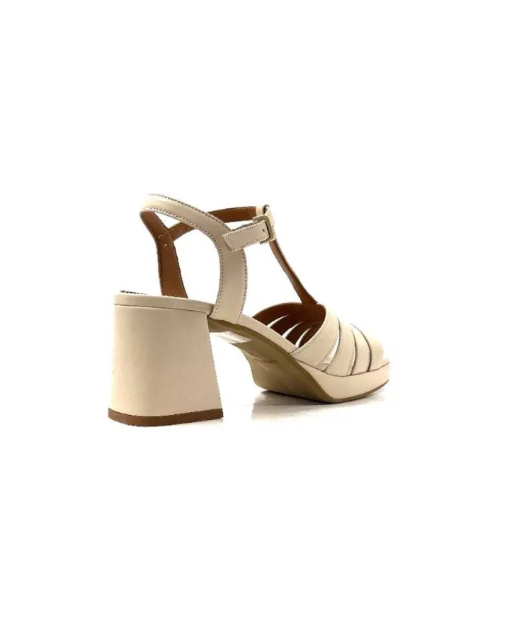 Ivoire0330 Ivoire 802 Cuir Creme*Femme Sandales