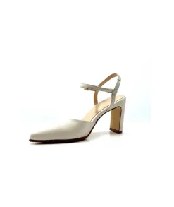 Ivoire0104a Ivoire 51190 Cuir Creme*Femme Escarpins