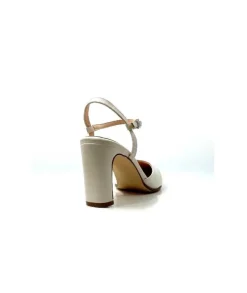 Ivoire0104a Ivoire 51190 Cuir Creme*Femme Escarpins