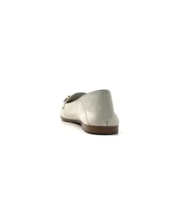 gloria Ivoire 97576 Cuir Creme*Femme Mocassins