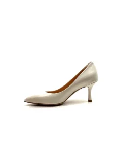 franco russo napoli fgr Ivoire 1901 Cuir Creme*Femme Escarpins