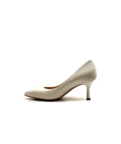 franco russo napoli fgr Ivoire 1901 Cuir Creme*Femme Escarpins