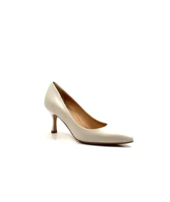 franco russo napoli fgr Ivoire 1901 Cuir Creme*Femme Escarpins