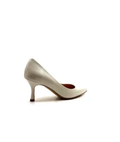 franco russo napoli fgr Ivoire 1901 Cuir Creme*Femme Escarpins