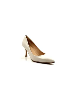 franco russo napoli fgr Ivoire 1901 Cuir Creme*Femme Escarpins