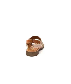 Ivoire0203a Ivoire 1078 Cuir Cuoio*Femme Sandales
