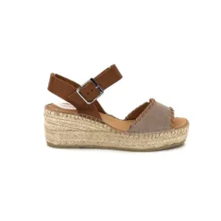 Ivoire0586a Ivoire 683805 Cuir Daim Beige*Femme Plateformes