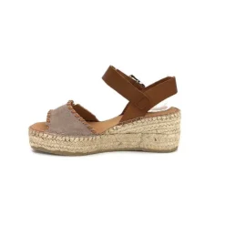 Ivoire0586a Ivoire 683805 Cuir Daim Beige*Femme Plateformes