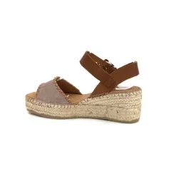 Ivoire0586a Ivoire 683805 Cuir Daim Beige*Femme Plateformes