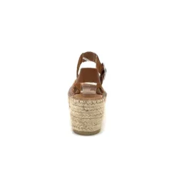 Ivoire0586a Ivoire 683805 Cuir Daim Beige*Femme Plateformes