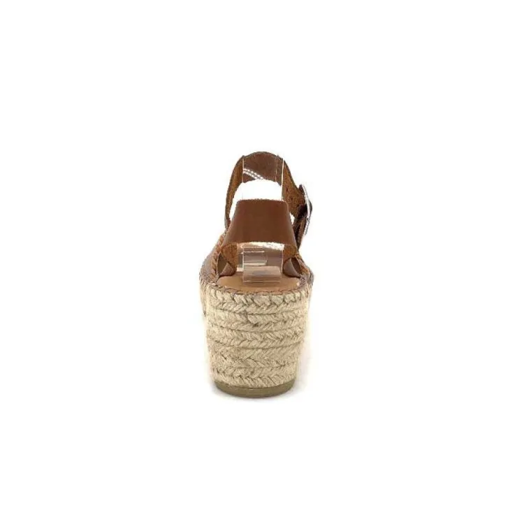 Ivoire0586a Ivoire 683805 Cuir Daim Beige*Femme Plateformes