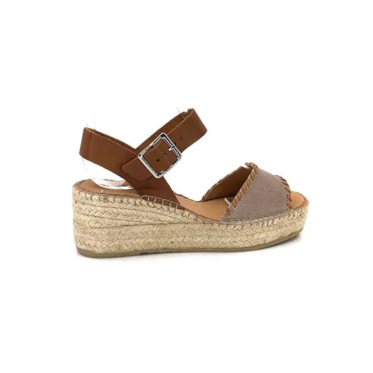 Ivoire0586a Ivoire 683805 Cuir Daim Beige*Femme Plateformes