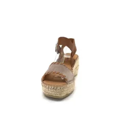 Ivoire0586a Ivoire 683805 Cuir Daim Beige*Femme Plateformes