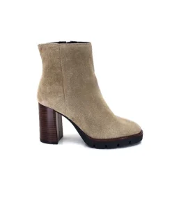 Ivoire0104a Ivoire 50183 Cuir Daim Sand*Femme Bottines