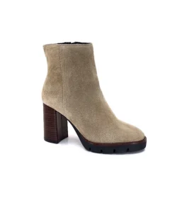 Ivoire0104a Ivoire 50183 Cuir Daim Sand*Femme Bottines