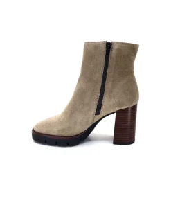 Ivoire0104a Ivoire 50183 Cuir Daim Sand*Femme Bottines