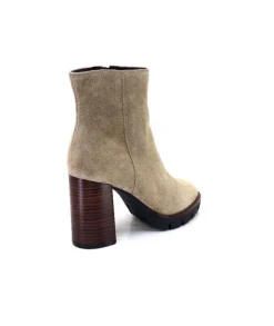 Ivoire0104a Ivoire 50183 Cuir Daim Sand*Femme Bottines