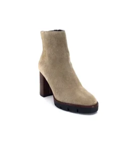 Ivoire0104a Ivoire 50183 Cuir Daim Sand*Femme Bottines
