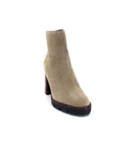 Ivoire0104a Ivoire 50183 Cuir Daim Sand*Femme Bottines