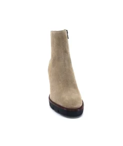 Ivoire0104a Ivoire 50183 Cuir Daim Sand*Femme Bottines