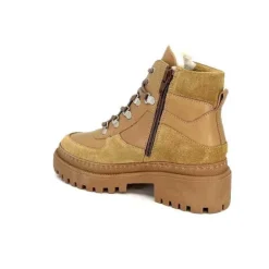 Ivoire0209b Ivoire 12301 Cuir Daim Taupe*Femme Fourrées
