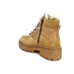Ivoire0209b Ivoire 12301 Cuir Daim Taupe*Femme Fourrées