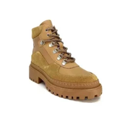 Ivoire0209b Ivoire 12301 Cuir Daim Taupe*Femme Fourrées