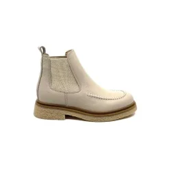 bline Ivoire 3-40104 Cuir Dark Beige*Femme Bottines