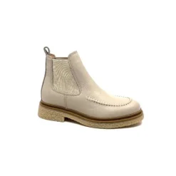 bline Ivoire 3-40104 Cuir Dark Beige*Femme Bottines