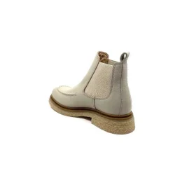 bline Ivoire 3-40104 Cuir Dark Beige*Femme Bottines