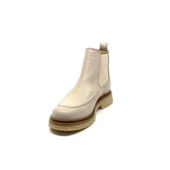 bline Ivoire 3-40104 Cuir Dark Beige*Femme Bottines