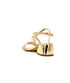 Ivoire0104a Ivoire 49287 Cuir Dore*Femme Sandales