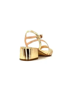 Ivoire0104a Ivoire 49287 Cuir Dore*Femme Sandales
