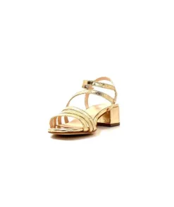 Ivoire0104a Ivoire 49287 Cuir Dore*Femme Sandales