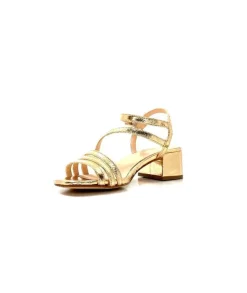 Ivoire0104a Ivoire 49287 Cuir Dore*Femme Sandales