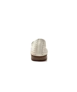 gloria Ivoire 2002 Cuir Egret*Femme Mocassins