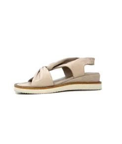 Ivoire-354 Ivoire 107614 Cuir Gris*Femme Plateformes