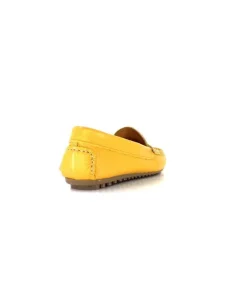 Ivoire0209b Ivoire 10322 Cuir Jaune*Femme Mocassins