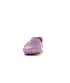 Ivoire0209b Ivoire 10322 Cuir Lilas*Femme Mocassins