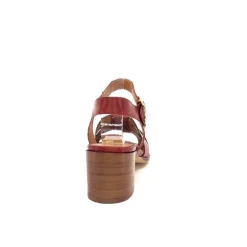 Ivoire0331 Ivoire 1112 Cuir Marron*Femme Sandales