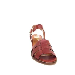 Ivoire0331 Ivoire 1112 Cuir Marron*Femme Sandales