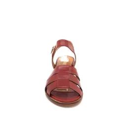 Ivoire0331 Ivoire 1112 Cuir Marron*Femme Sandales