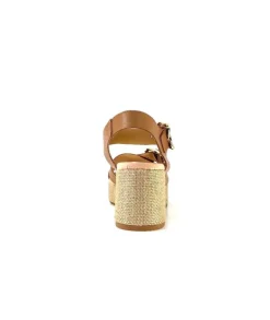 Ivoire0346a Ivoire 22688 Cuir Marron*Femme Sandales