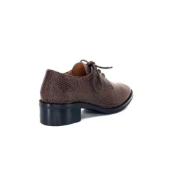 Ivoire0209b Ivoire 11441 Cuir Marron*Femme Lacets