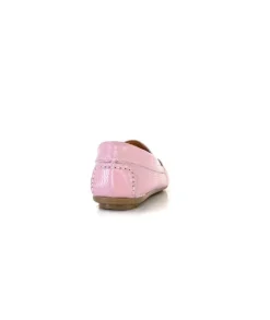 Ivoire0209b Ivoire 10322 Cuir Mauve*Femme Mocassins