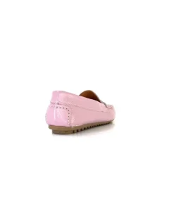 Ivoire0209b Ivoire 10322 Cuir Mauve*Femme Mocassins
