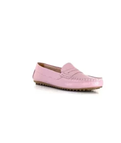 Ivoire0209b Ivoire 10322 Cuir Mauve*Femme Mocassins
