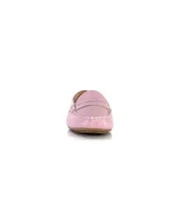 Ivoire0209b Ivoire 10322 Cuir Mauve*Femme Mocassins