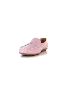 Ivoire0209b Ivoire 10322 Cuir Mauve*Femme Mocassins