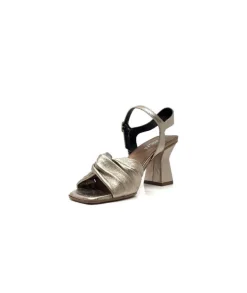 plumers Ivoire 3716 Cuir Metal Bronze*Femme Sandales